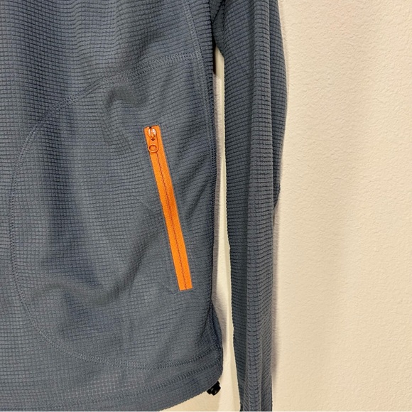 Howler Brothers Hoodie – Men’s Small Blue Palo Duro Grid Fleece Waffle Knit NWT - Picture 6 of 8